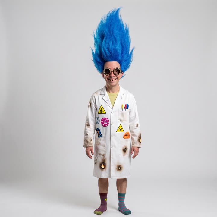 Professor Zap, a TrendAura character