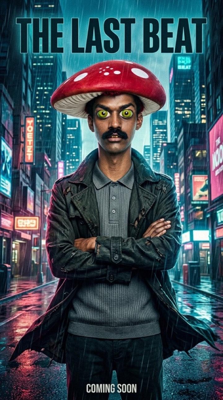 Movie Poster AI photo look